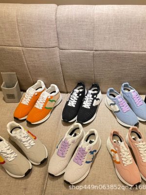 AAAA Replica Chanel Women Color Matching Suede Breathable Mesh Sneakers