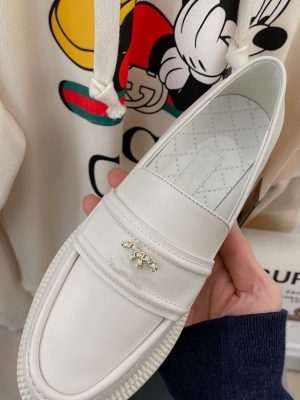 AAAA Replica Chanel Women Pedal Retro Flat Casual Loafers