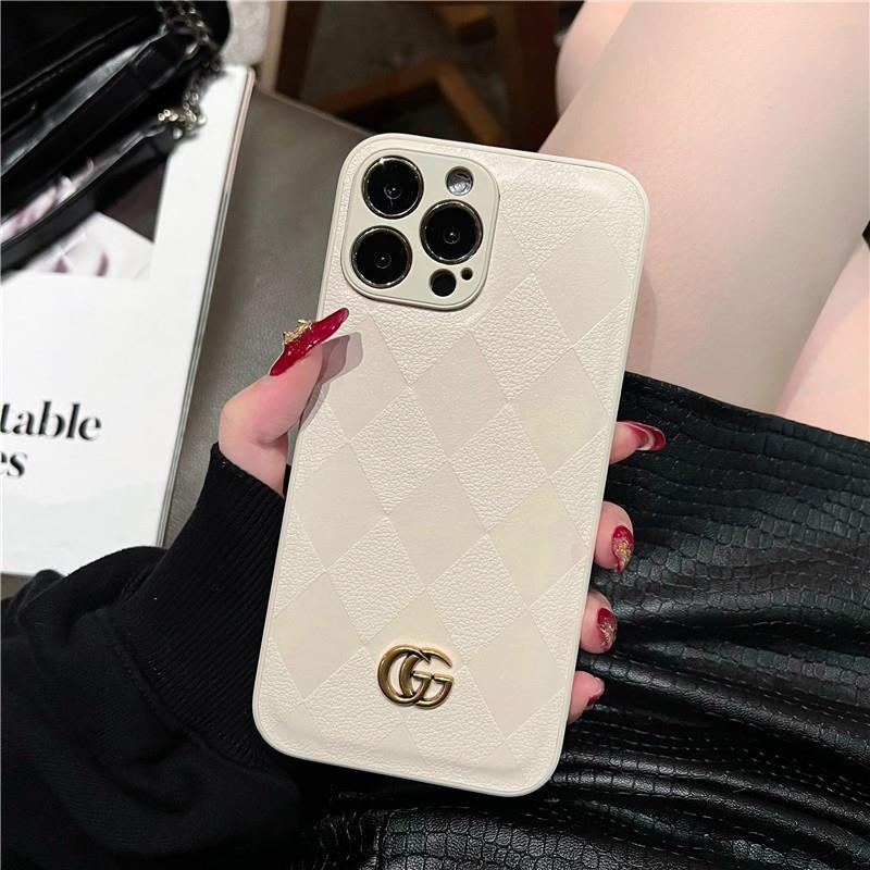 Apple 13 Mobile Phone Shell New IPhone13 Leather 13Promax Lingge 12Pro Limited Edition Xsmax Soft Shell