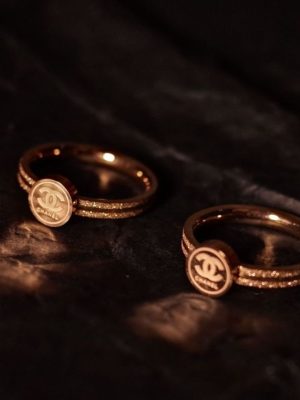 Replica Designer Chanel Double C Letter Ring