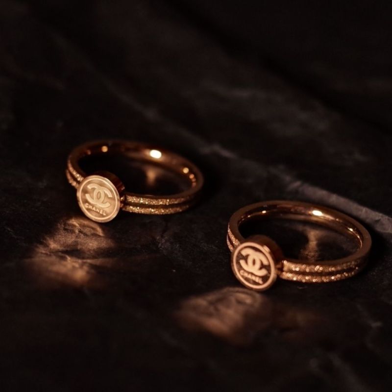 Replica Designer Chanel Double C Letter Ring