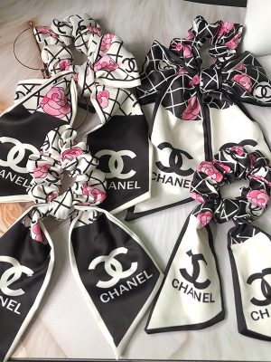 Replica Designer Chanel Elegant Women Hair Tie Rope Hair Accessories