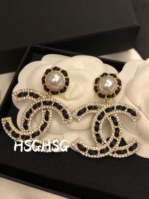 Replica Designer Chanel Fashion Alphabet Earrings