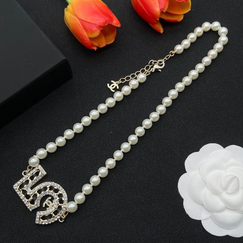Replica Designer Chanel Fashion Pearl Necklace