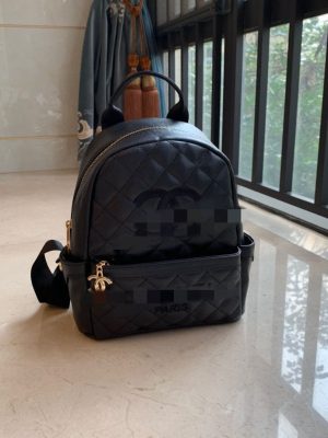 Replica Designer Chanel Letter Embroidery Backpack