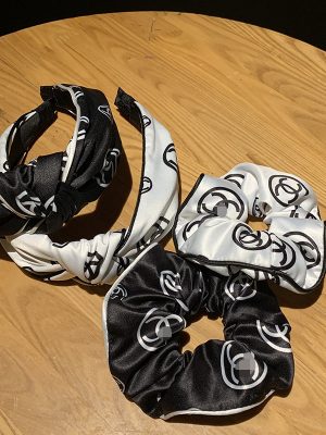 Replica Designer Chanel Printed Headband