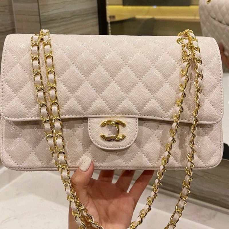 Replica Designer Chanel Women Double C Letters Lingge Chain Bag