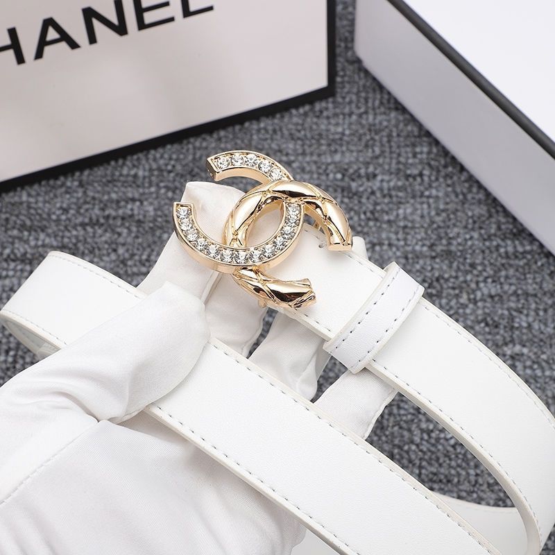 Replica Designer Chanel Moda Donna Doppia C Cintura in pelle