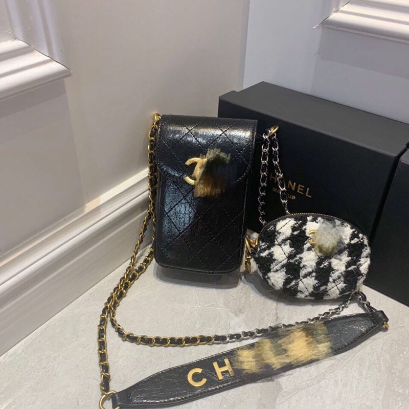 Replica Designer Chanel Women Fashion Double C Letters Chain Square Bag
