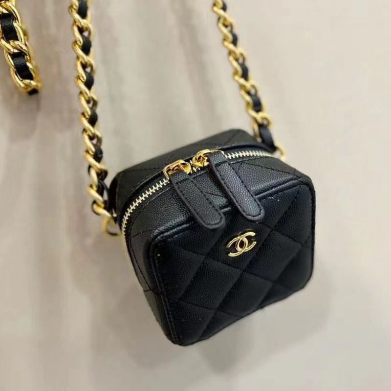 Réplica Diseñador Chanel Mujeres Moda Pequeño bolso cuadrado de cadena