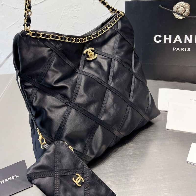 Replica Designer Chanel Women Nylon Shopping Bag Large-Capacity Child-Mother Chain Tote Bag
