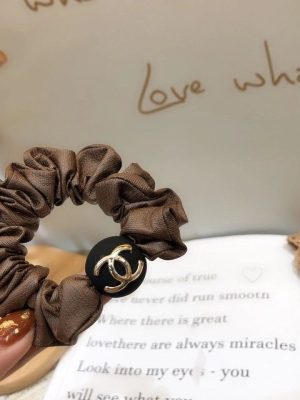 Replica Designer Chanel Women Simple Circle Hair Accessories