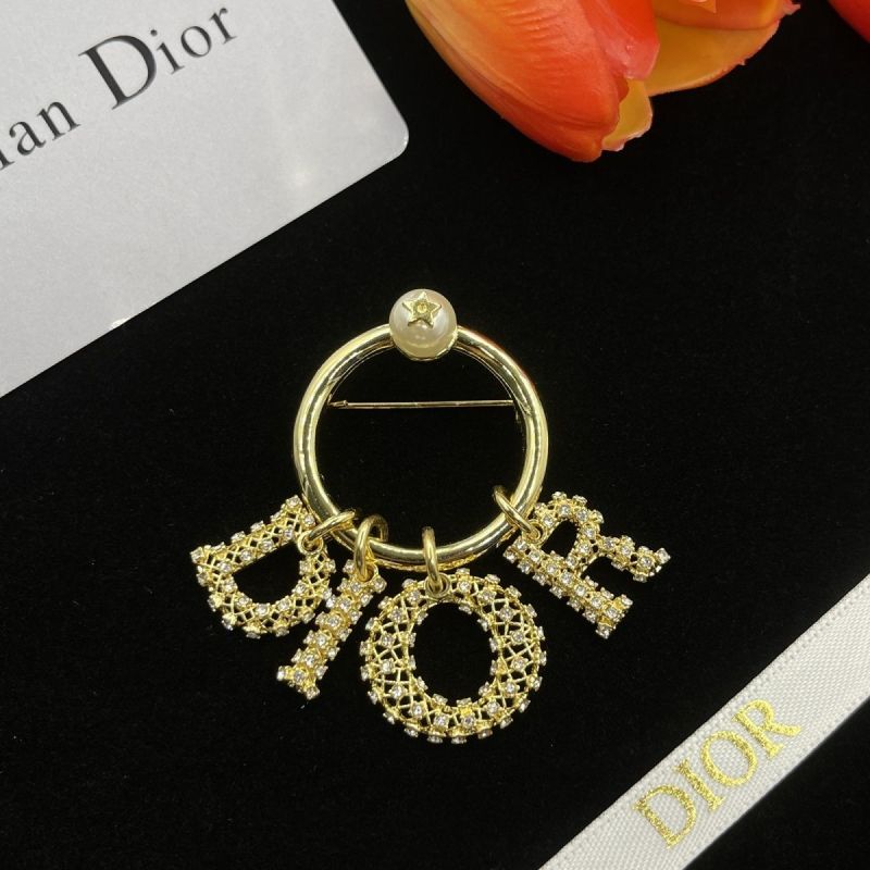 Replica Designer Dior Fashion Cutout Brooch