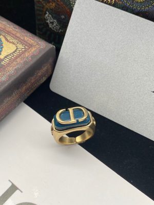Replica Designer Dior Simple Letter Open Ring