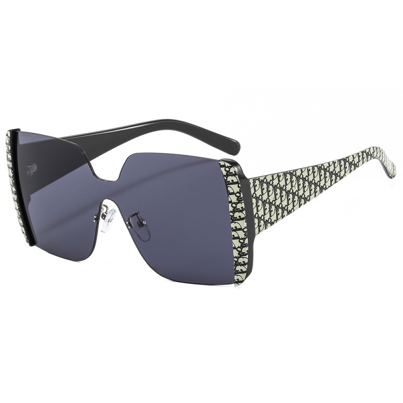 Replica Designer Dior Simple Letter Print Sunglasses