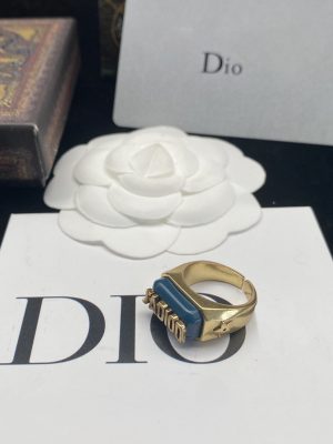 Replica Designer Dior Vintage Metal Open Ring