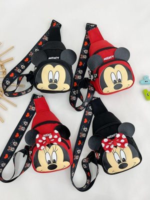 Replica Designer Disney Children Fashion Minnie Chest Bag