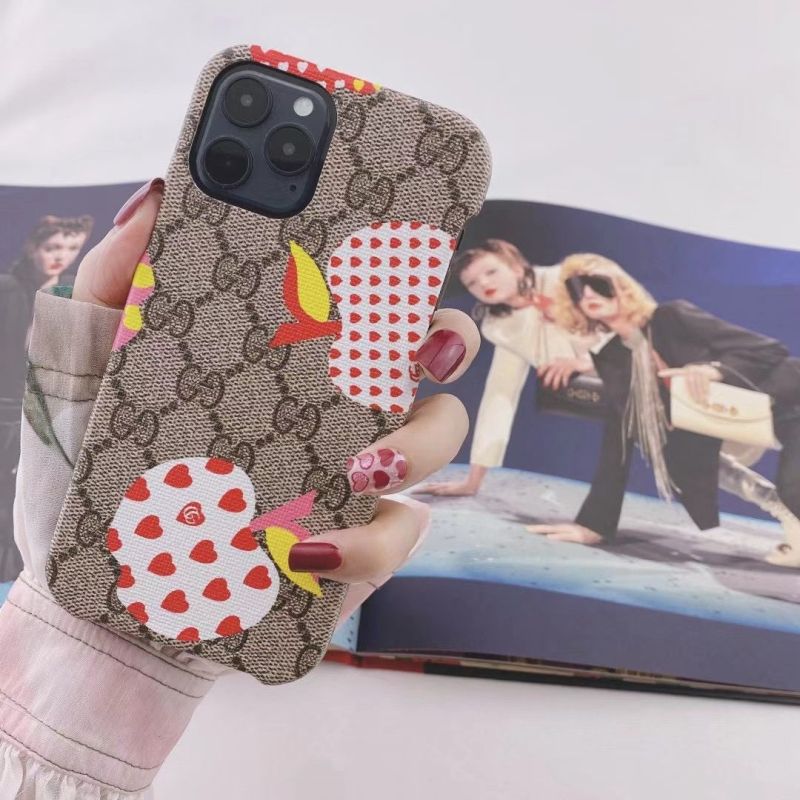 Replica Designer Gucci Apple 12 Mobile Phone Case IPhone13Promax Protective Cover