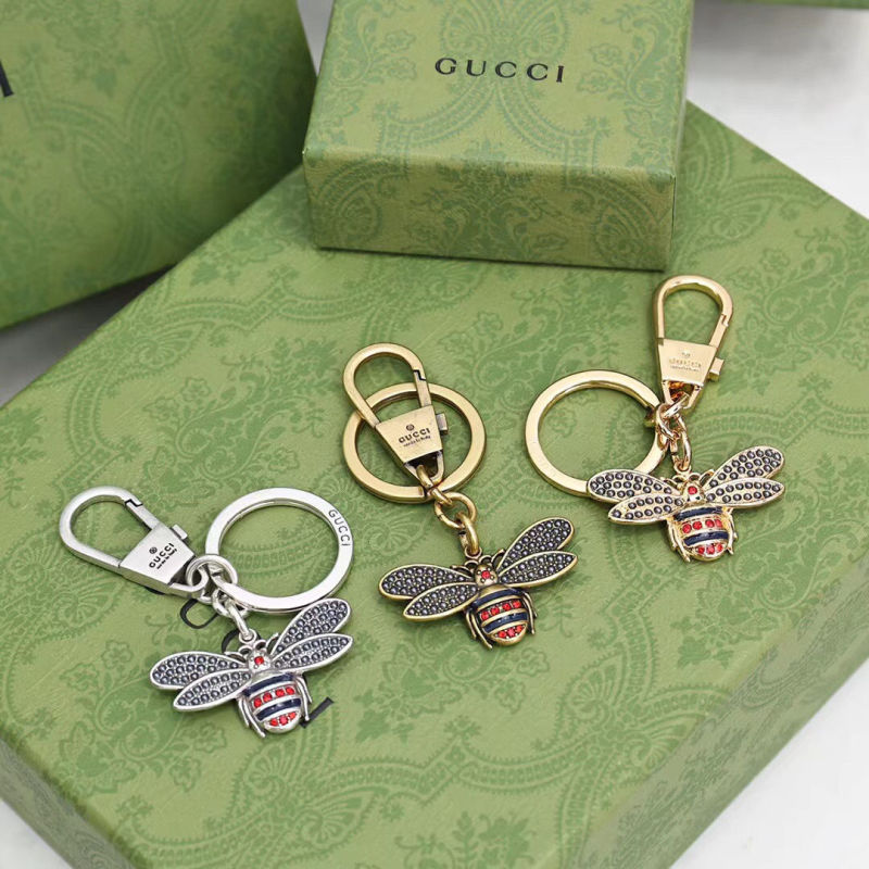 Replica Designer Gucci Bee Pendant Key Chain