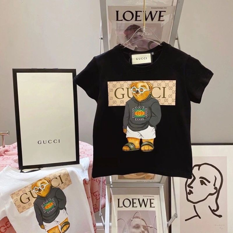Replica Designer Gucci Casual Kids Cartoon Print Top