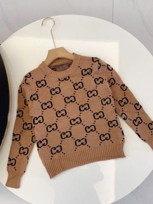 Replica Designer Gucci Children Kid Letter Sweater