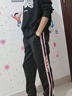 Replica Designer Gucci Couples Men Women Classic Ribbon Slim Sports Loose Sweatpants