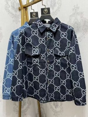 Replica Designer Gucci Fashion Men'S Denim Jacket