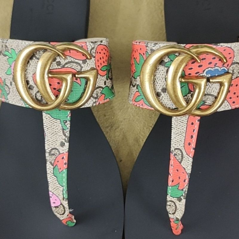 Replica Designer Gucci Gg Clip Feet Flat Slippers