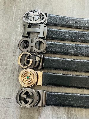 Replica Designer Gucci Letter Matte Belt