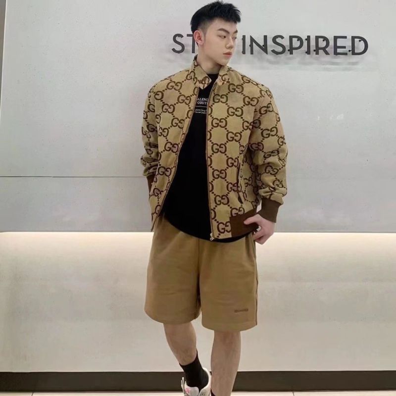 Replica Designer Gucci Men'S Casual Print Jacket