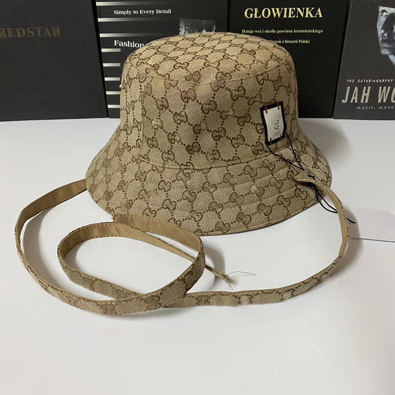 Replica Designer Gucci Monogram Bucket Hat