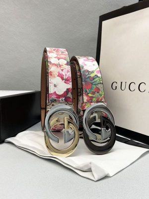 Replica Designer Gucci Print Fashion Belt