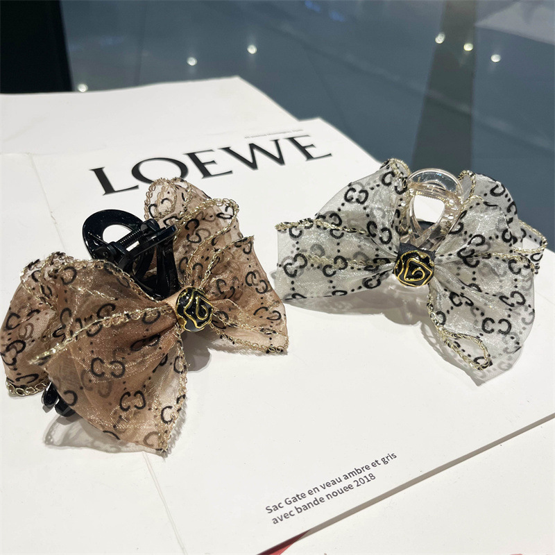 Replica Designer Gucci Women Bow Hairpin Hair Accessories