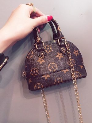 Replica Designer LV Children Fashion Chain Messenger Bag