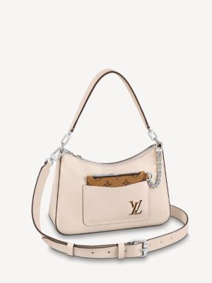Replica Designer Louis Vuitton Fashion Alphabet Print Chain MARELLE Bag