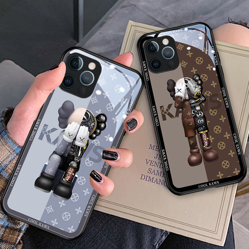 Replica Designer Louis Vuitton Moda Vetro Telefono Custodia