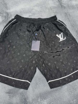 Replica Designer Louis Vuitton Men Casual Alphabet Print Shorts