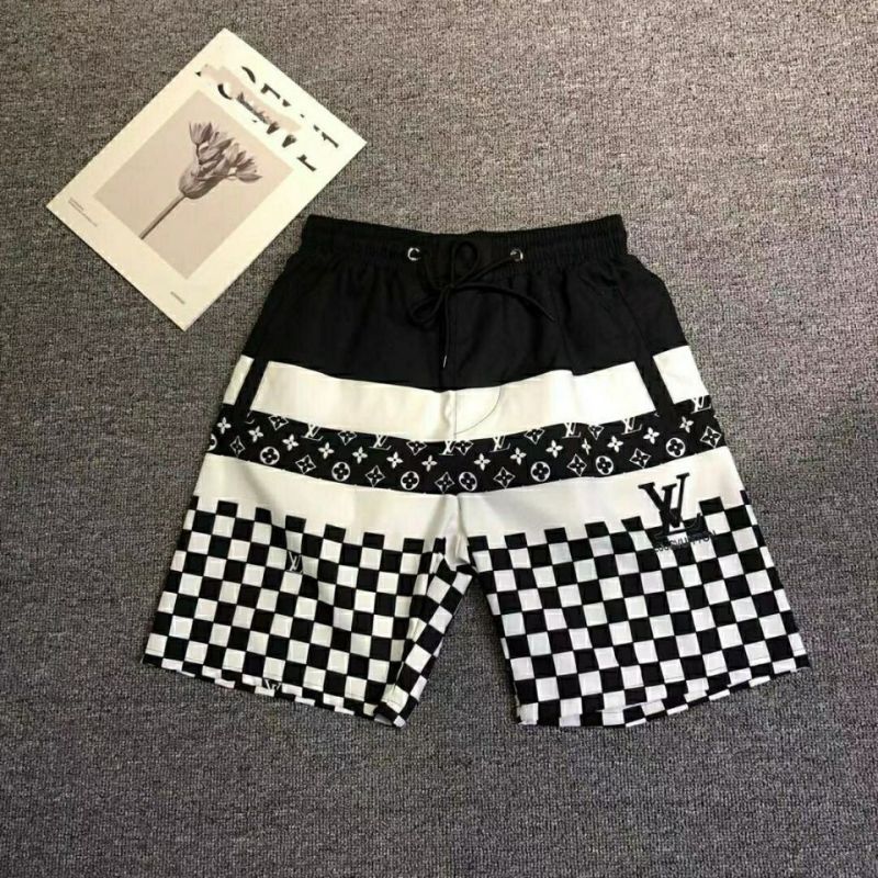 Replica Designer Louis Vuitton Men Casual Loose Shorts