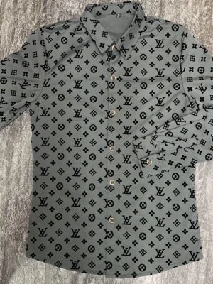 Replica Designer Louis Vuitton Men'S Fashion Shirt