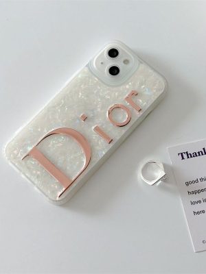 Replica Designer Louis Vuitton Shell Pattern Anti-Fall Mobile Phone Case