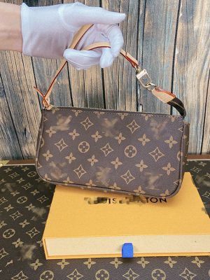 Replica Designer Louis Vuitton Vintage Monogram Print Shoulder Bag