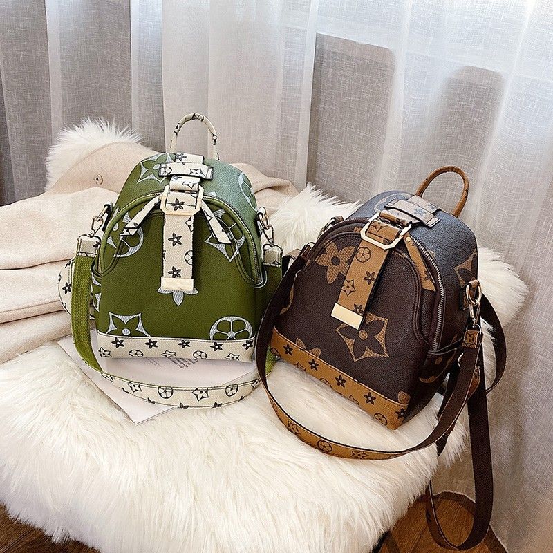 Replica Designer Louis Vuitton Women Printing Messenger One-Shoulder All-Match Backbag