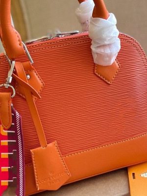 Replica Designer Louis Vuitton Women Simple Water Ripple Mini Messenger Shoulder Shell Bag