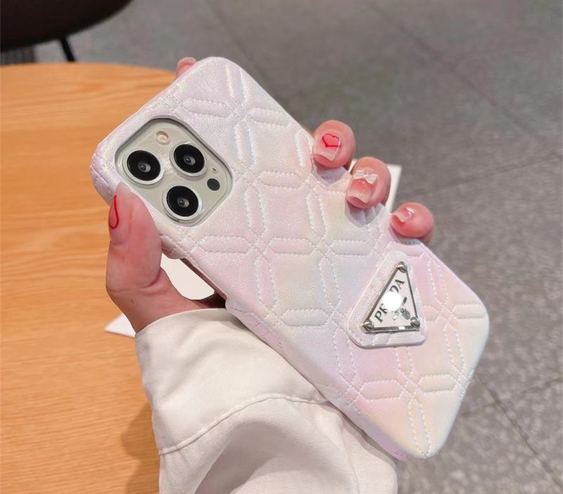Replica Designer Prada Fashion Gradient Color Hard Shell Mobile Phone Case