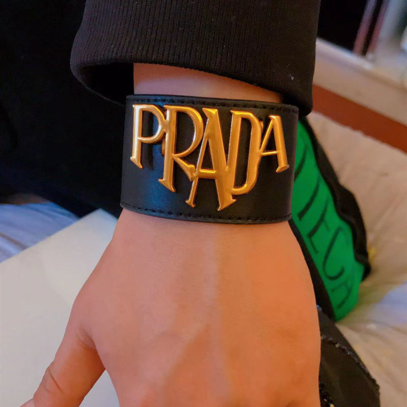Replica Designer Prada Men And Women Letter Bracelet