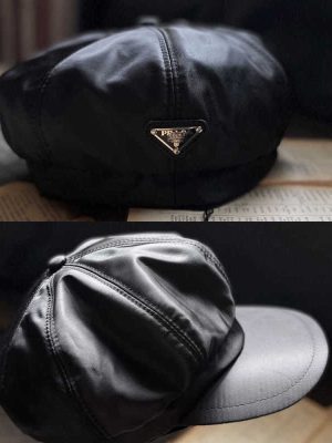 Replica Designer Prada Women Autumn And Winter All-Match Beret Hat