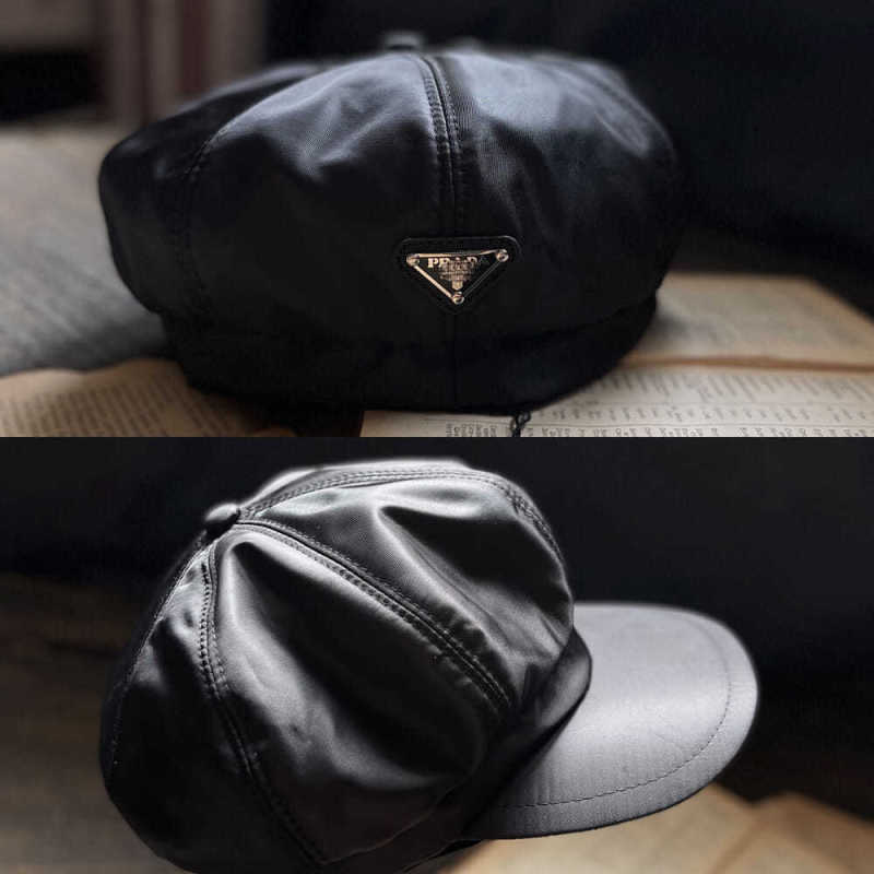 Replica Designer Prada Women Autumn And Winter All-Match Beret Hat