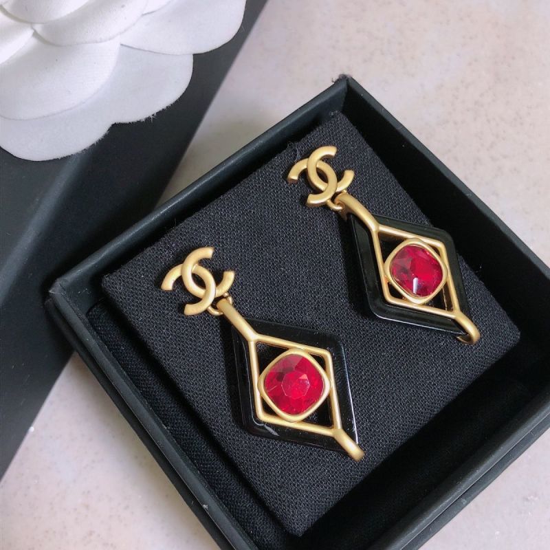 Replica Designer Vintage Square Cutout Earrings