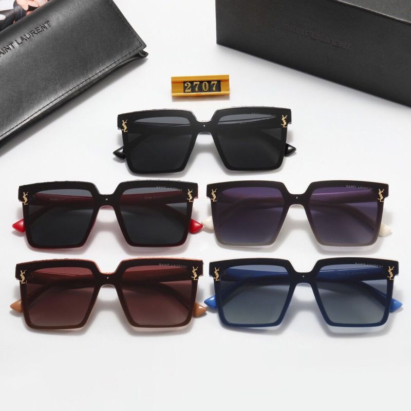 Replica Designer YSL Fashion Unisex All-Match Square Sunglasses