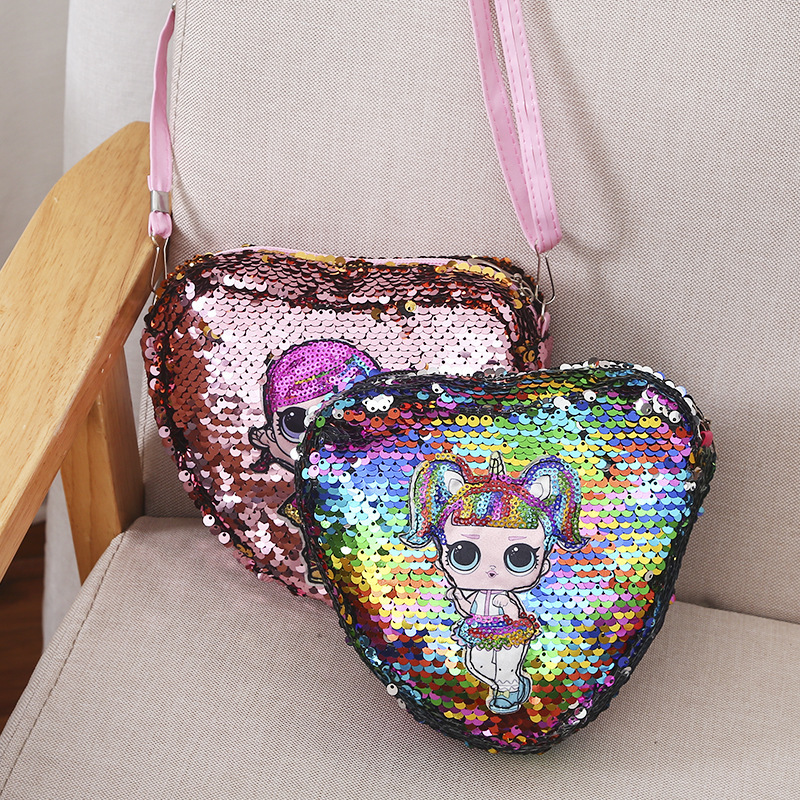 Replica Designer er L.O.L. Surprise Kids Heart Laser Shoulder Bag